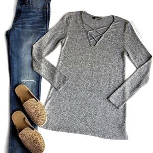 Evereve Peyton Jensen Sloan Tunic Top